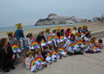 Els ludopeques de Peníscola celebren Carnaval