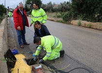 L’Ajuntament de Peníscola posa en marxa l’execució de les obres de l’enllumenat del camí de Cervera