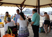 El servei de salvament i socorrisme en platges a Peníscola resol 2600 assistències en terra i 35 rescats durant el mes de juliol