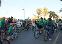 1500 persones participen en la Volta en Bicicleta pels carrers de Peníscola