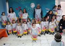 Els "ludopeques" de la Ludoteca Municipal de Peníscola celebren Carnaval