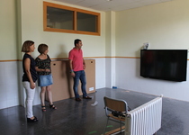 La Brigada Municipal treballa en l’augment del nombre de classes en el CEIP Jaime Sanz