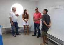 Acaben les obres dels vestidors del camp de futbol Benedicto XIII de Peníscola