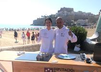 Peníscola acull el rodatge d’un programa de cuina de la televisió de Bulgària, de la mà de Castelló Ruta de Sabor